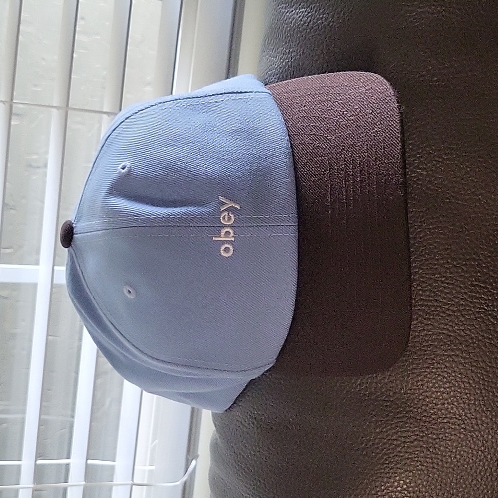 OBEY snapback ball cap.